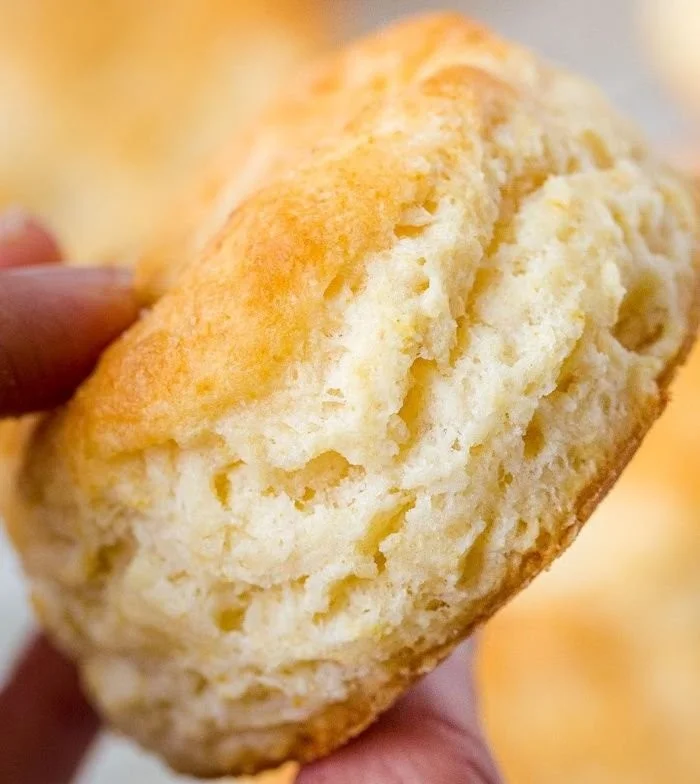 Delicious homemade biscuits fresh out of the oven