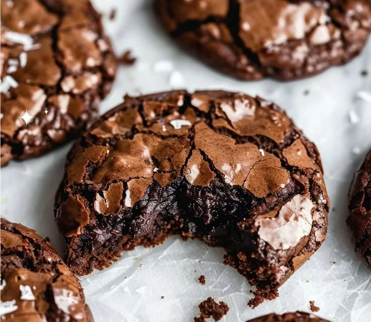 Delicious gourmet brownie cookies with rich chocolate flavor