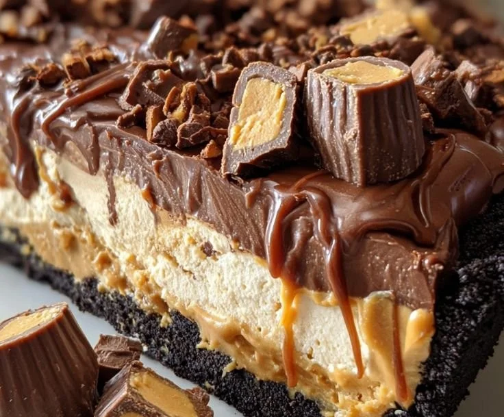 Giant Reese’s Peanut Butter Cup, a tasty treat with rich peanut butter and chocolate