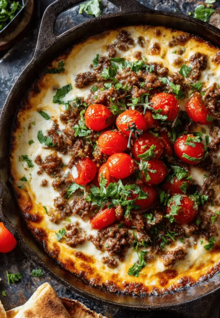 Delicious melted cheese dripping from a sandwich