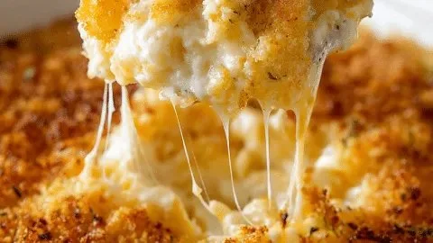 Dolly Parton's 5-Ingredient casserole served in a baking dish