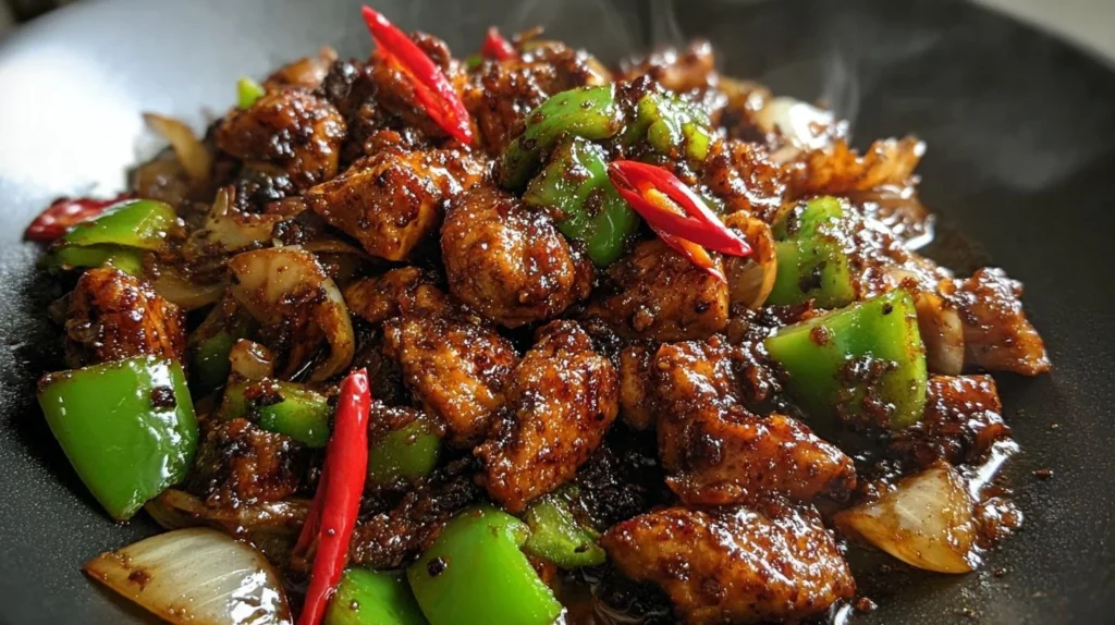 Easy 30-minute chicken stir fry packed with bold flavors and colorful vegetables.