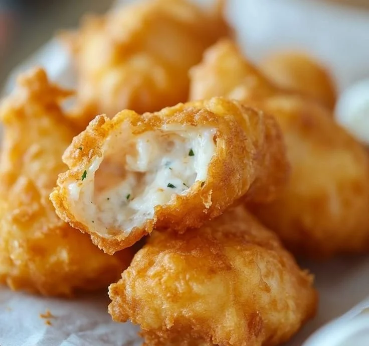 Delicious Long John Silver style fish fry served with fries and tartar sauce.
