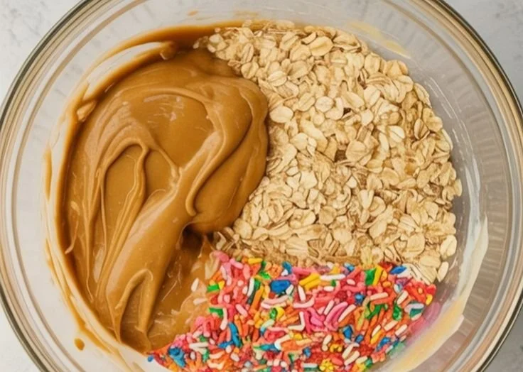 No Bake Cake Batter Protein Balls for a healthy snack