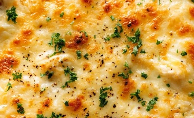 Pioneer Woman Chicken and Rice Casserole served on a plate