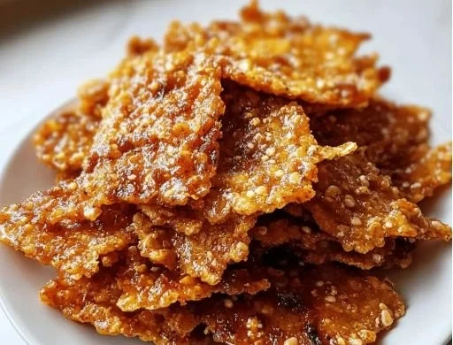 Plate of homemade taco crackers served with dipping sauce