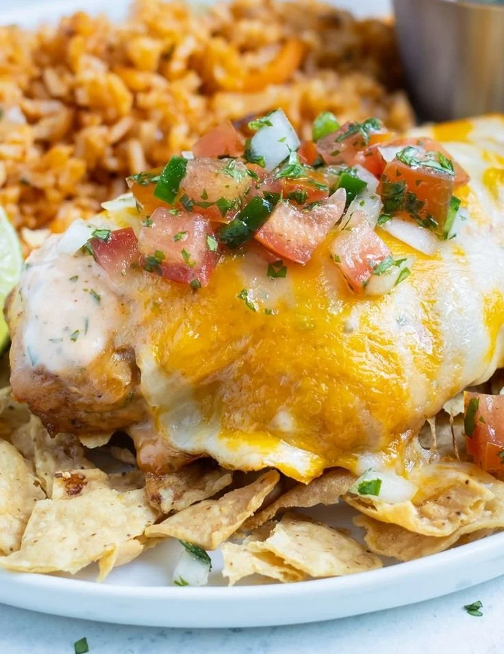 Delicious Applebee's Fiesta Lime Chicken with vibrant toppings and lime flavoring