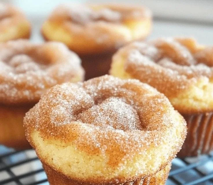 Cinnamon Sugar French Toast Muffins - A delightful breakfast treat.