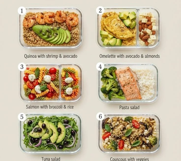 High protein diet meal prep recipes for health and fitness.