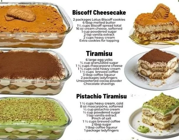 Delicious homemade tiramisu dessert served with lasagna